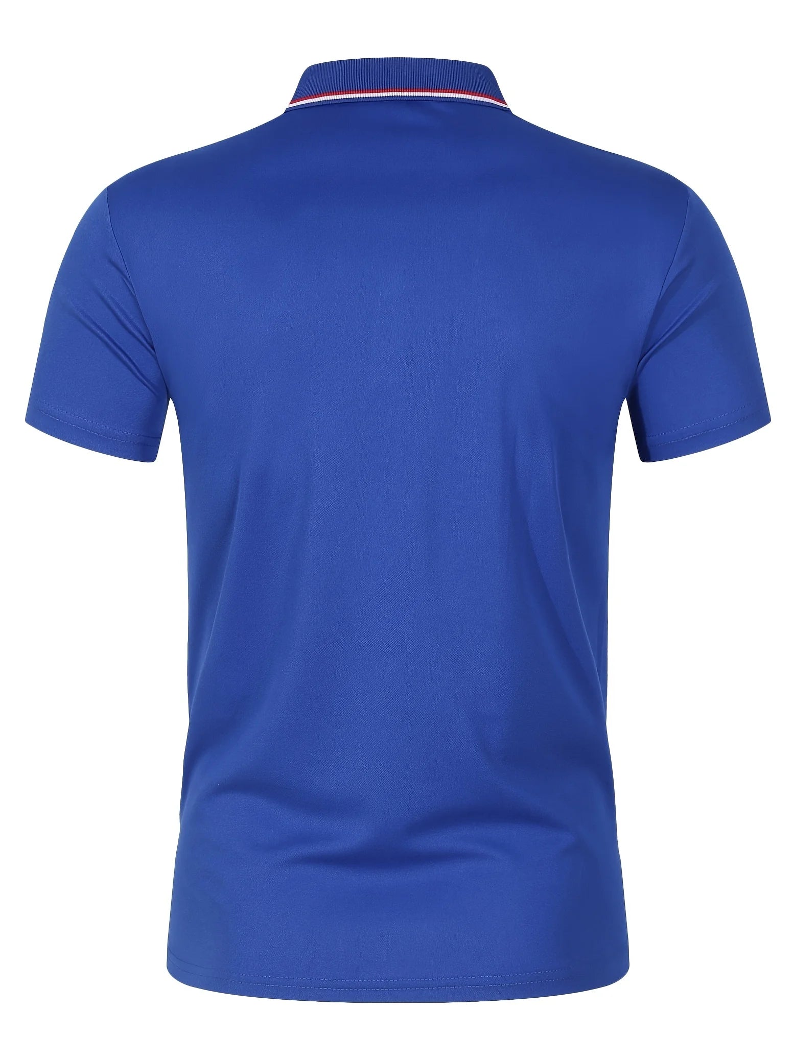 2025 Hot Sale Men's Summer Casual Breathable Comfortable Polo Shirt Men's Solid Color High Quality Short Sleeve T-Shirt