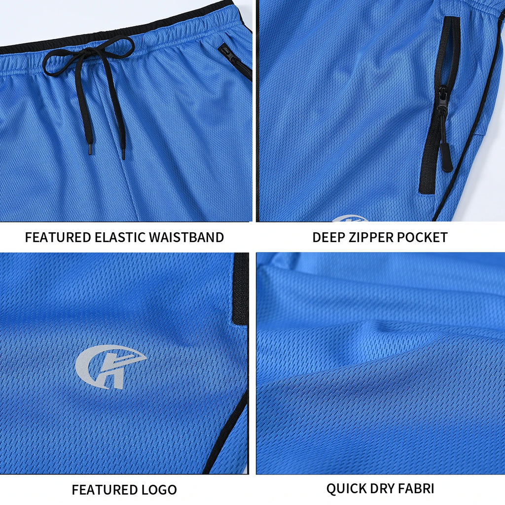 Men Sweatpants Running Sport Pants Drawstring Lightweight Solid Joggers Sport Streetwear Casual Breathable Trousers Tracksuit