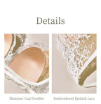 SUJIIN Sexy Embroidered Bra Sets for Women No Underwire Plunge Small Chest Bra and Panty Set Summer Female Lingerie MX287+N196