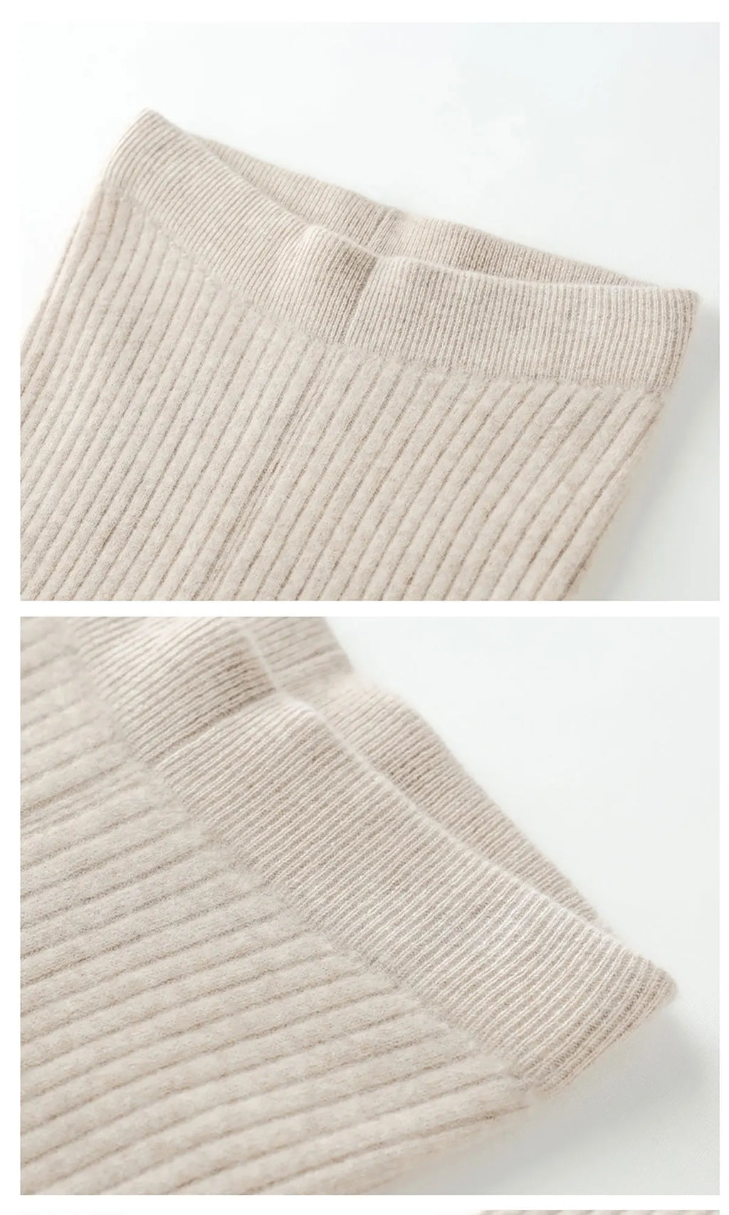 Autumn Winter 100% Merino Wool Leggings for Women Thickening Leggings Small Feet Pencil Pants Outdoor Casual Stretchy Pants
