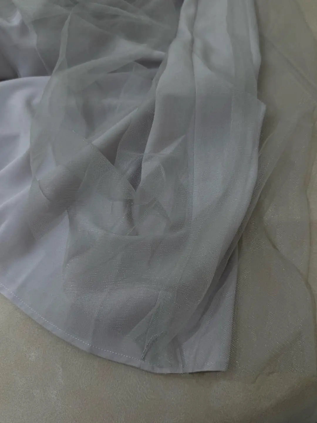 Fashionable versatile elegant women's mid length skirt
