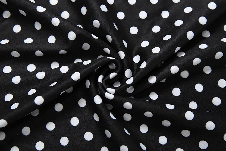 Nibber Low-Neck Sexy Backless Mini Dress Woman Summer Trend Polka Dot Print Halter Skinny Stretch Street Y2K Style Mini Bodycon