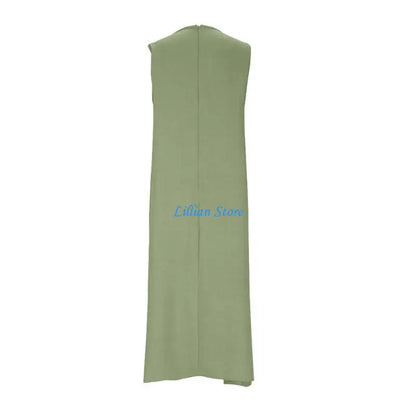 Q1FA Summer Dresses for Women Cotton Linen Maxi Dress Casual Sleeveless Long Sundress Vacation Outfits