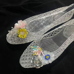 Fashion Crystal Shoes Decorations Advanced Dead Flower Pearl Bow Sequin Shoe Charms Set DlY Detachable Shoes Chic Vacation Shoes