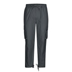 Men's Tactical Cargo Pants Multi Pocket Straight Leg Drawstring Waist Outdoor Hiking Work Casual Daily Street Travel Trousers
