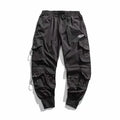 Trendy Streetwear Quick Dry Ice Silk Pants Men Classic Cargo Pants Man Summer Thin New Style Straight Leg Versatile Casual Pants