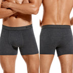 4pcs/pack Boxer Briefs Men's Panties Letter Man Underwear Solid Color Cotton Men Underpants Sexy Undrewear Shorts BONITOS Brand