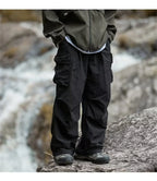 New Trendy New Men's Spring/Summer Breathable Outdoor Cargo Parachute Pants Leisure Hiking Mountaineering Water-resist Pants