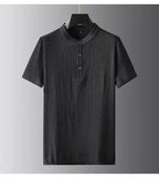 Men's sets (Shirt + trousers) 2026 summer new style fashion men shirt short sleeve shirt High quality shirts male Two Piece