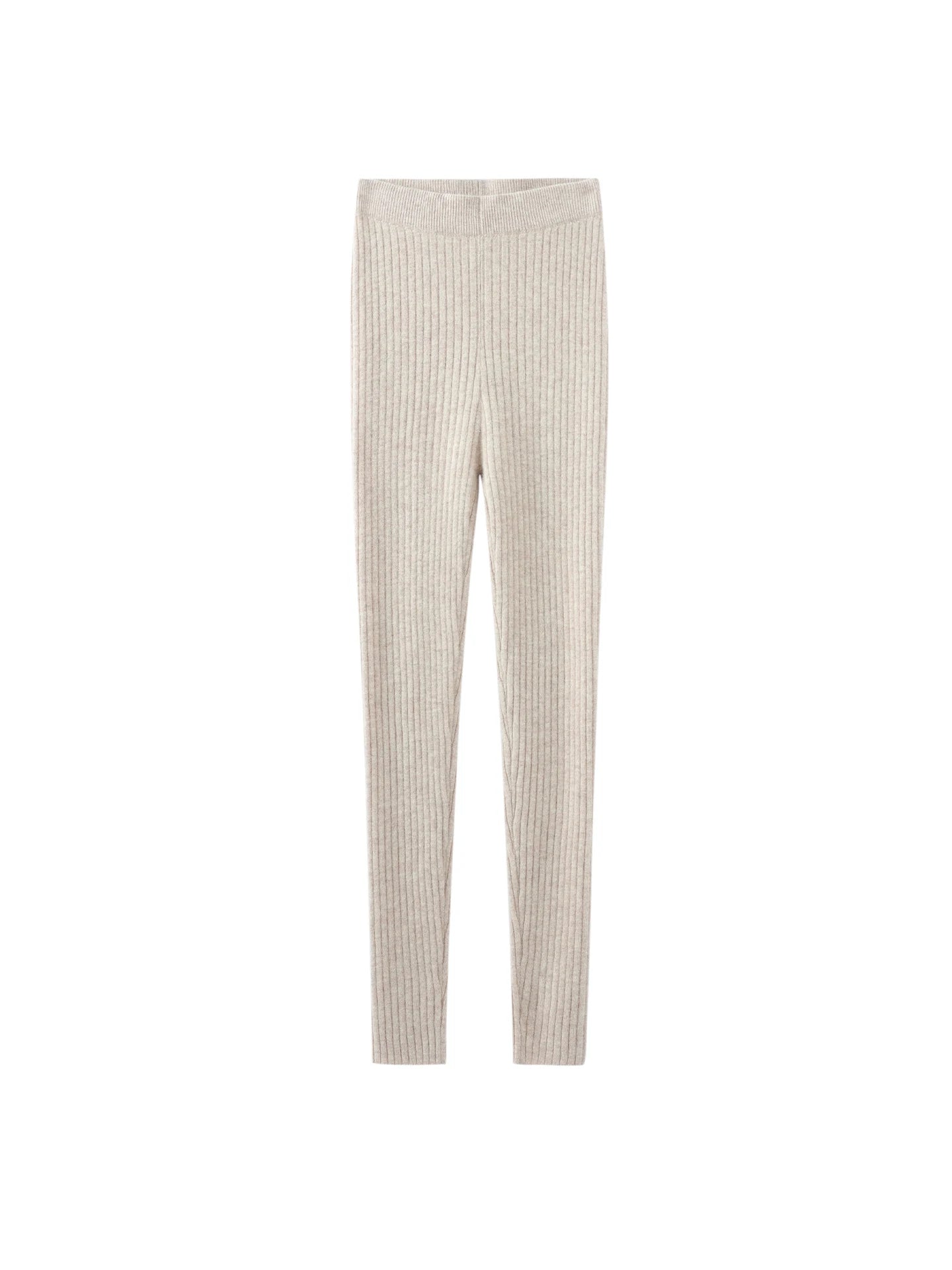 Autumn Winter 100% Merino Wool Leggings for Women Thickening Leggings Small Feet Pencil Pants Outdoor Casual Stretchy Pants
