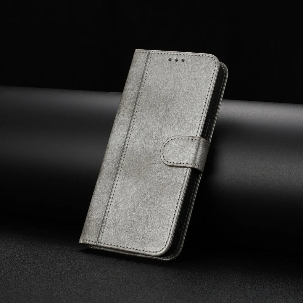 Leather Magnetic Flip Wallet Case For Redmi Note 15 Pro Plus 15 Pro 15 14 Pro Plus 14 Pro 14s 14 Phone Book Case Cover