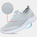 2026 New Shoes Men Loafers Light Walking Breathable Summer Comfortable Casual Shoes Men Sneakers Zapatillas Hombre Plus