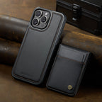 Magnetic 2 in 1 Detachable for iPhone 16/15/14 Pro Max 16 Plus Wallet Case with Card Holder,Magnetic Flip Kickstand Credit Slots