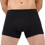 4Pcs Mens Plus Size Underwear Cotton Boxers Briefs Man Breathable Underpants Teenagers Comfortable Solid Shorts Boxers Hombre