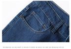 2026 Stretch Men's Fitted Straight Jeans Korean Youthful Vitality Spring Summer Thin Breathable Cotton  Lightweight Trousers
