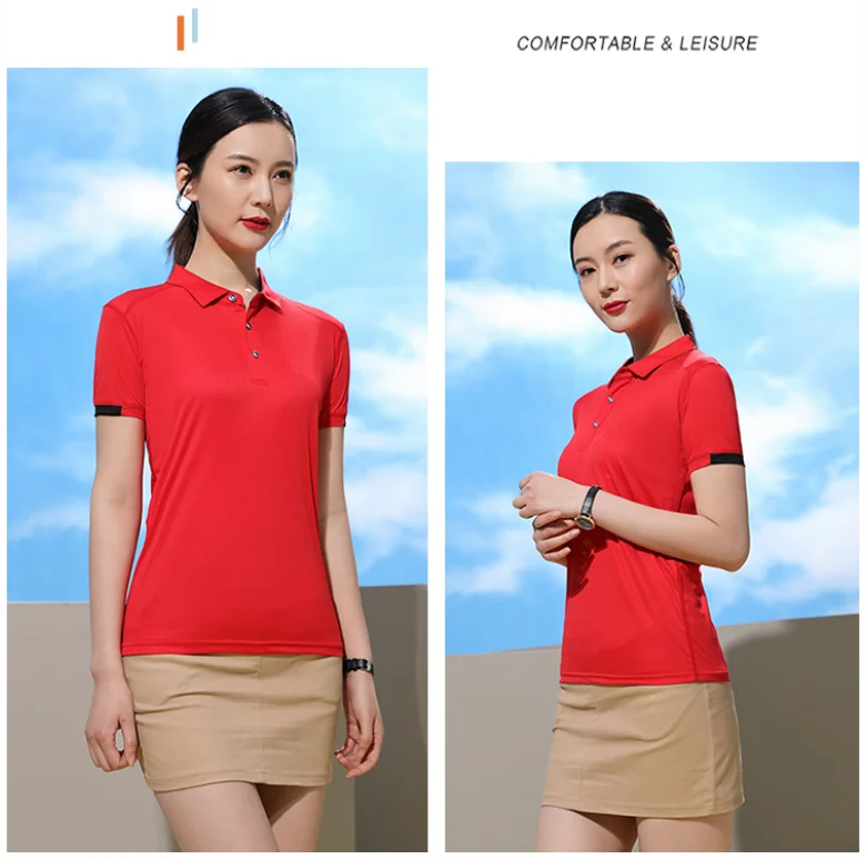 ZXL Quick-drying Sports Polo Shirt Custom Logo  Company Brand Design Print Embroidery Breathable Lapel Short Sleeve Polo Shirts
