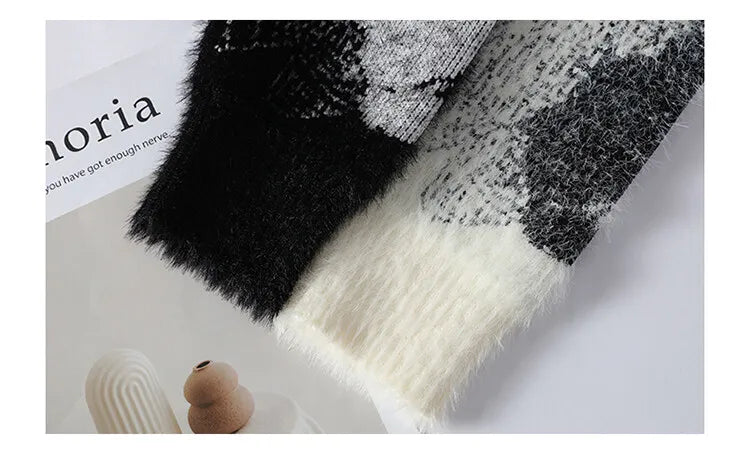 2024 Winter Sweaters for male men thick O-neck sweater men Student youth sweaters autumn Men's wool Casual Knitwear Pullover