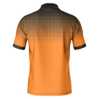 Summer men's Lapel short-sleeved T-shirt, Contrasting Polka Dot Shirt Polo Sport Golf Business Thin Polo