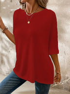 Plus Size Women's Oversized Casual T-Shirt Loose Fit Comfortable Everyday Top