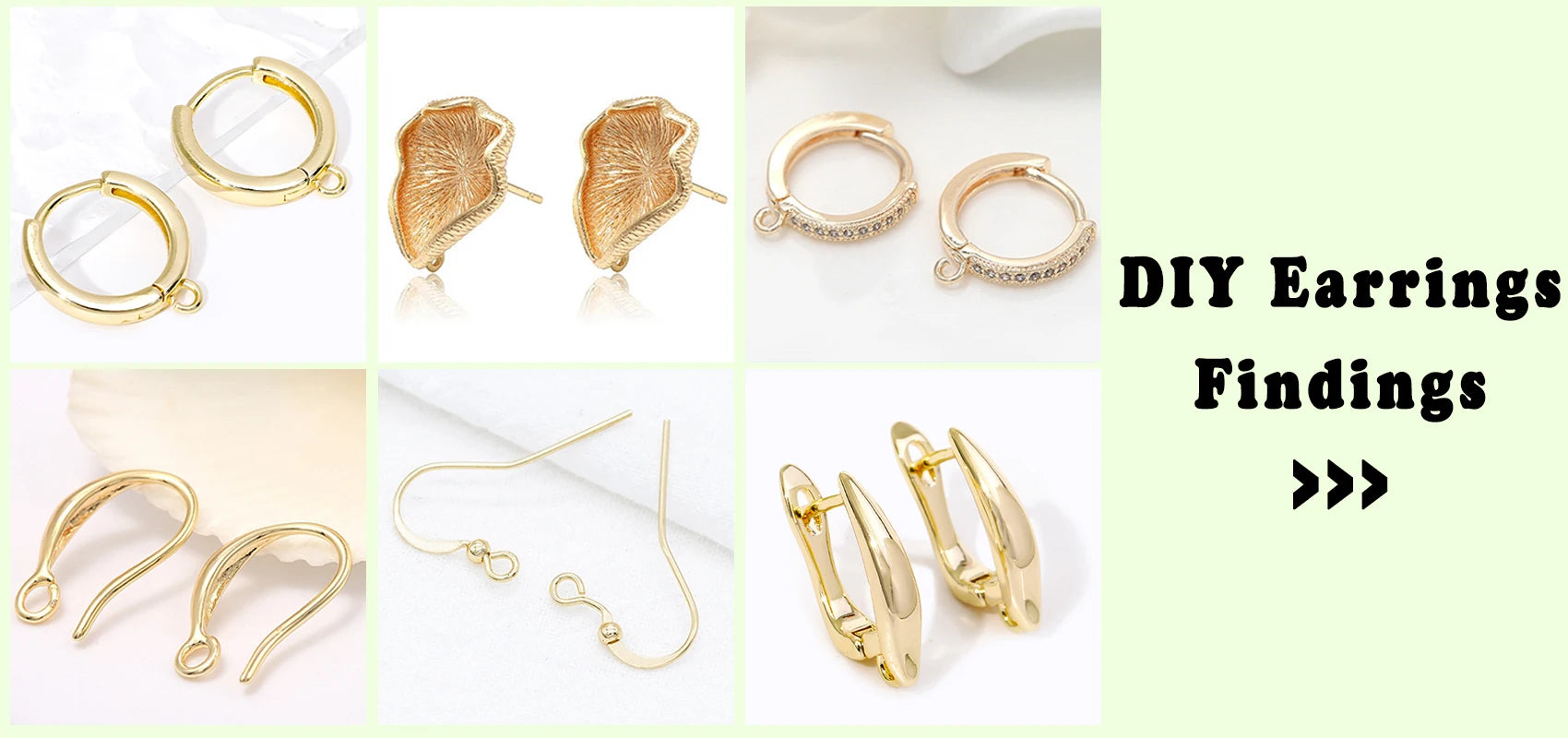 Brass Crystal Agate Pendant Pinch Bails,18k Real Gold Plated Inlaid Zircon Pendant Clips Clamp Pinch Bail,Supplies For Jewelry