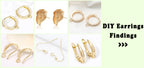 14K Gold Plated Brass Flower Tassel Pendant For Earrings Accessories,Flower Charms Pendant For DIY Jewelry Making Supplies