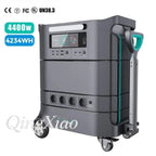 Portable Power Station With Lifepo4 Battery Large Capacity Solar Generator For Home Backup Outdoor Camping And Emergency Use