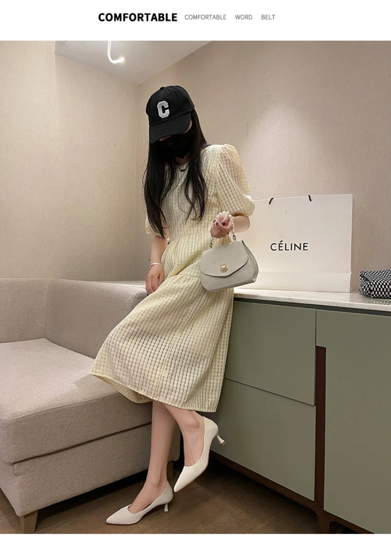 Beige Pointed Toe Kitten Heel Pumps Slip On Dress Shoes Comfortable Non Slip For Business Office Wedding Party Daily Wear  New