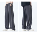 Summer Men Sweatpants Joggers Straight Pants Neutral Breathable Loose Outdoor Quick Drying Fabric Fitness Pants Casual Trouser
