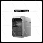 1800W Portable Power Station 110V AC Output Generator For Outdoor Camping RV Home Emergency Backup Deposit