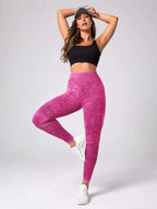 High Waist Seamless Yoga Pants for Women Quick Dry Running Gym Leggings Fitness Tights Leggings Athletic Workout Running Crops