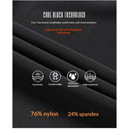 Men's Ice Silk Casual Pants Summer Quick Dry Lightweight Joggers with Zipper Pockets Elastic Waist Sports Trousers for Running F