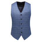 Men's Business Casual Three-Piece Set 2024 Fashion Bridegroom Dress Suit Vest Trousers High Quality
