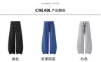Men's Mesh Jogger Pants Wide Leg Drawstring Elastic Waist Baggy Curved Sweatpants Athletic  Relaxed Fit Casual Lantern Pants