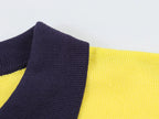 KONDALA Trendy Contrasting Colors Striped Tops Women Casual High Street Polo Shirts 2026 Summer Fashion Holiday Chic Knitted Top