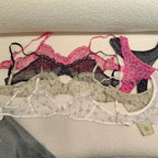 Fashion Floral Prints Women Lingerie Set Fashion Sexy Lace Bra French Ultra Thin Breathable Intimates Bralette Soft Underwear