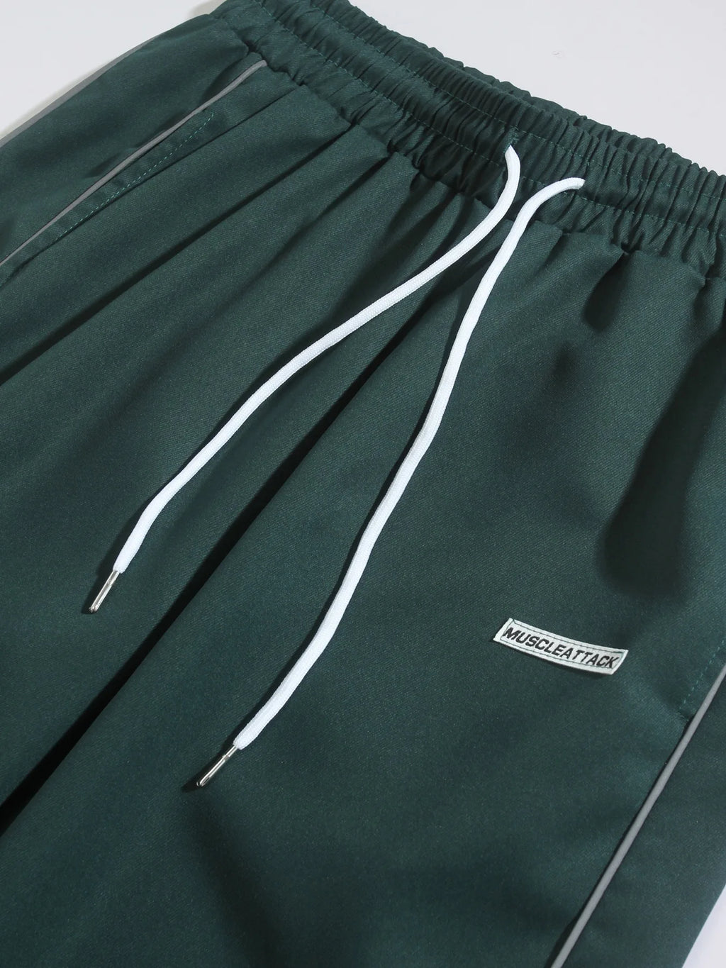 Men's Casual Sweatpants Solid Color Sports Pants Summer Autumn Lightweight Cargo Trousers High Street Loose Straight Trousers