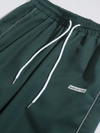 Men's Casual Sweatpants Solid Color Sports Pants Summer Autumn Lightweight Cargo Trousers High Street Loose Straight Trousers