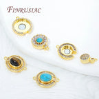 1 Pcs 18K Gold Plated Magnetic Lock For Bracelet Connectors Accessories,Magnetic Fasteners Clasp For DIY Jewelry Making Supplies