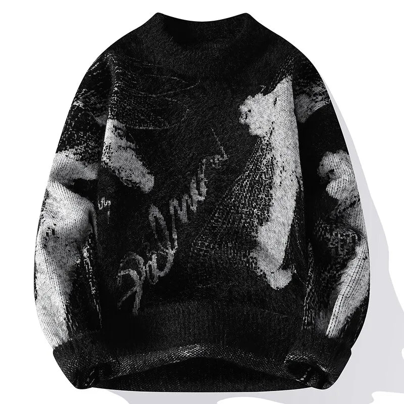 2024 Winter Sweaters for male men thick O-neck sweater men Student youth sweaters autumn Men's wool Casual Knitwear Pullover