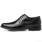 Large size fashionable men's office formal shoes low cut daily comfortable pointed multifunctional men's wedding men's shoes