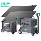 Portable 1800W Solar Power Station Lithium Ion Battery Solar Generator Power Plant 2000w 2000W 3000W 300W 1200W 600W Surge