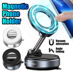 For Magsafe Phone Holder Vacuum Magnetic Car Holder For iPhone 17 Pro Max 16 Smartphone Stand Desktop Bracket Dashboard Holder