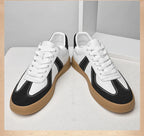 Invisible Height-Increasing Shoes 8cm German Training Shoes for Men, Summer Breathable Casual Sneakers, Genuine Leather Retro Versatile Forrest Gump Shoes 6cm