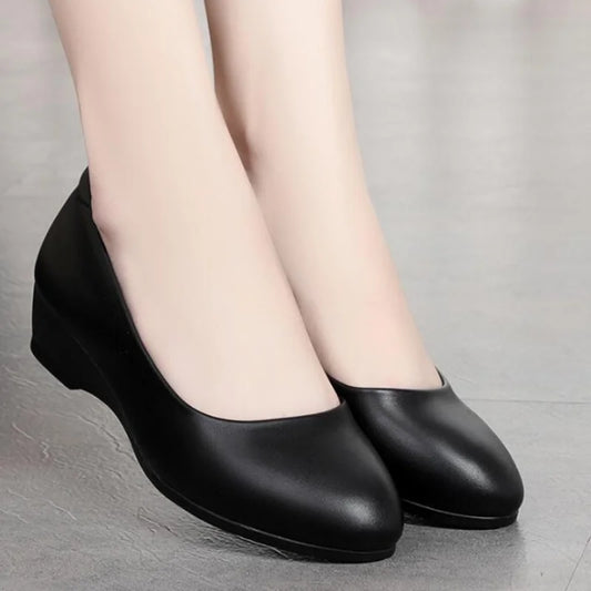 Zapato Tacon Alto Women Cute Sweet Pointed Navy Blue High Heel Shoes Ladies Classic Black Spring & Summer High Heel Pumps G9075