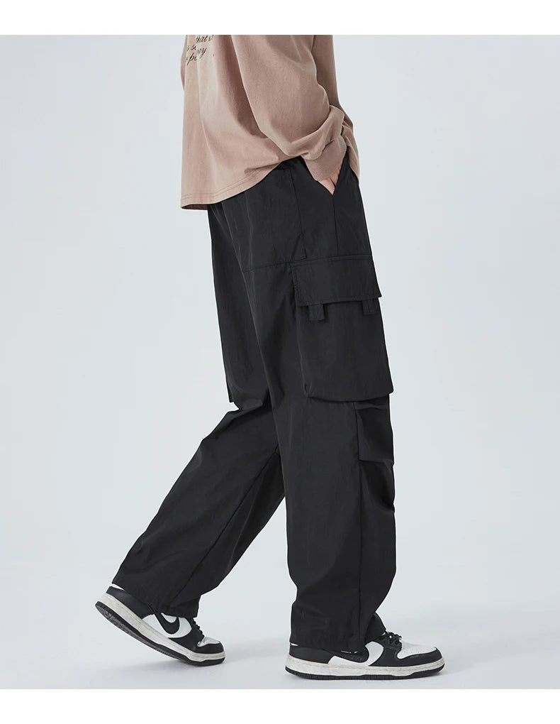 200cm Tall Men's Cargo Pants Extra Long Straight Trousers Male Length 115 120 118 Cm Chinese Clothes 190cm 192cm 195cm 2m 120cm