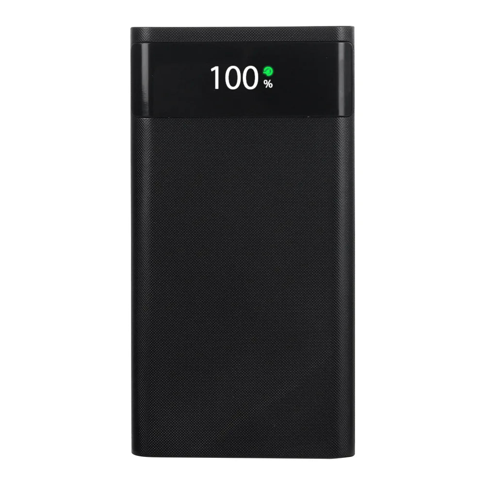 10W 18W 6*18650 Power Bank Battery Box Holder Dual USB Type C Micro 22.5W Fast Charge Shell With Led Lights 18650 Battery Cases