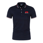 Men'S Summer Casual Breathable Comfortable Polo Shirt Solid Color High Quality Short Sleeve T-Shirt For GSXR GSX-R