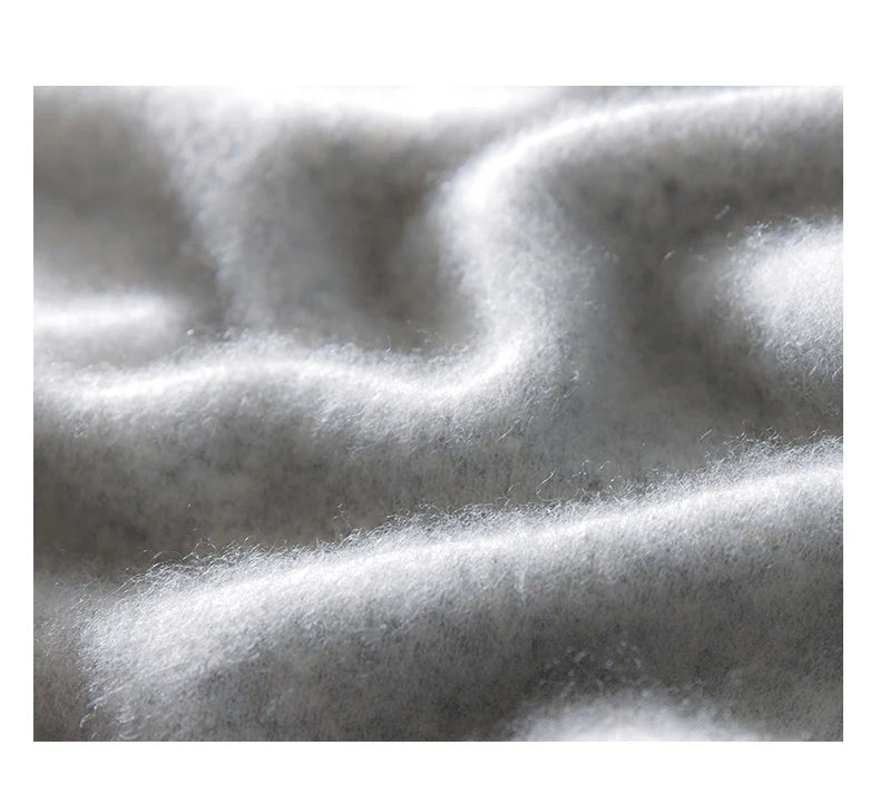 Autumn And Winter New 100 Pure Wool Sweater Men's POLO Collar Button Loose Pullover Sweater Cashmere Knitted Bottoming Shirt