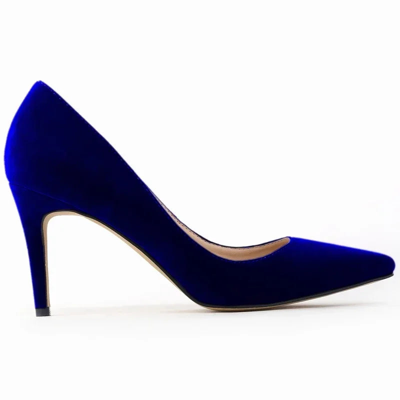 High Heels Classic Pumps Women's Stilettos Sexy Ponited Toes Fashion Office Party Red Wedding Female Comfort Women Party Shoes