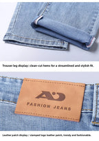 2026 Brand Best Price Comfort Straight Denim Pants Men's Jeans Business Casual Elastic Male High Quality Trousers